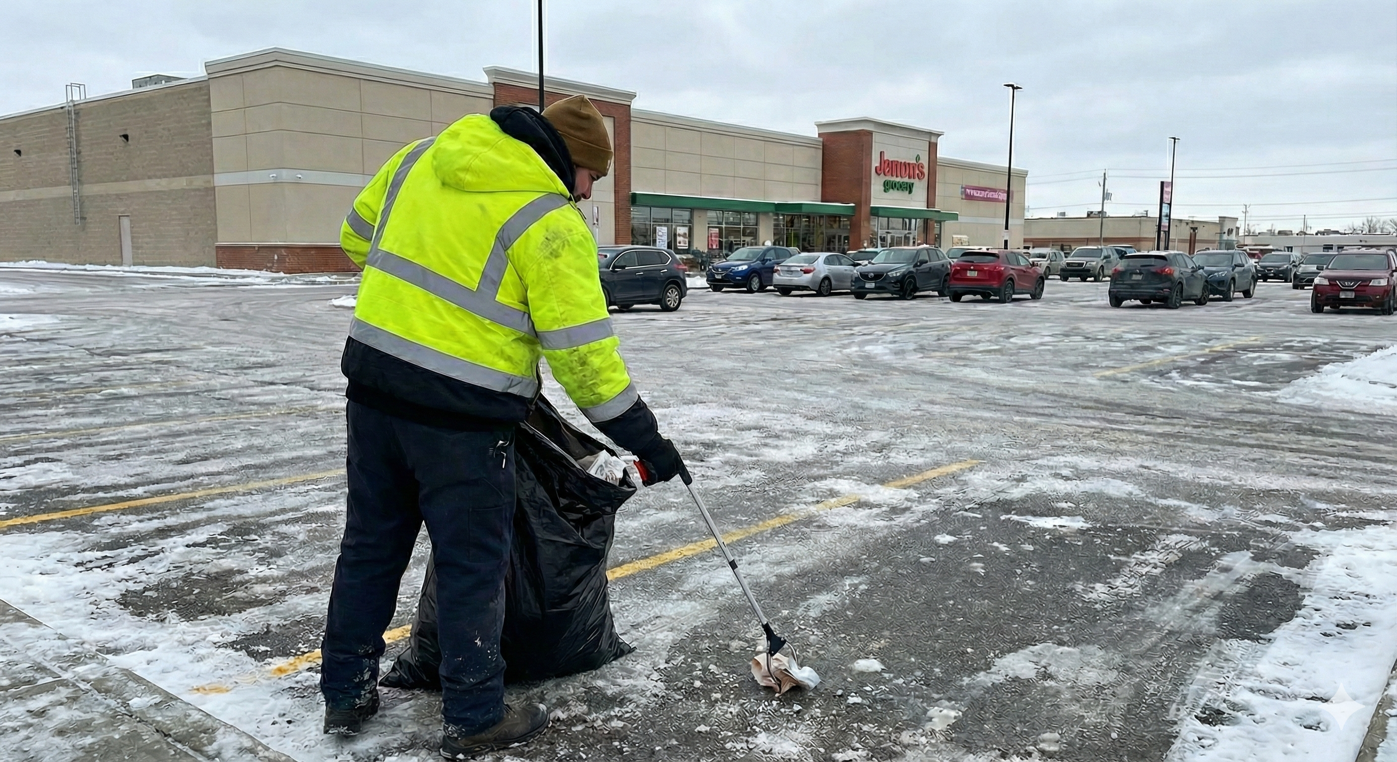 Mundo team servicing a commercial property